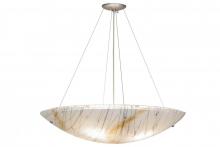 Meyda Yellow 151639 - 30"W Metro Fusion Ramoscelli Inverted Pendant
