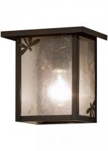 Meyda Yellow 151833 - 8"W Hyde Park Dragonfly Wall Sconce