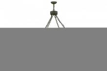 Meyda Yellow 152068 - 72"W Loxley 24 LT Chandelier