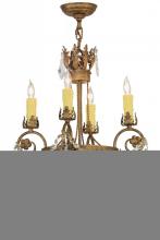 Meyda Yellow 152132 - 18"W Antonia 4 LT Chandelier