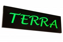 Meyda Yellow 152280 - 70"W Personalized Terra LED Sign