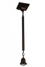 Meyda Yellow 154231 - 30"H 1 LT BUNGALOW PENDANT FIXTURE