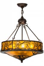 Meyda Yellow 154443 - 20"W Branches Inverted Pendant