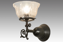 Meyda Yellow 156228 - 7.5"W Revival Gas & Electric Wall Sconce
