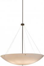 Meyda Yellow 156590 - 60" Wide Madison Inverted Pendant