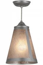 Meyda Yellow 156684 - 9"W Mission Cantilever Mini Pendant