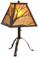 Meyda Yellow 158717 - 25"H Branches Table Lamp