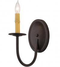 Meyda Yellow 158875 - 5"W Classic Wall Sconce