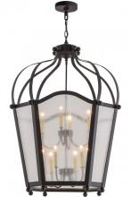 Meyda Yellow 159605 - 33"W Citadel 10 LT Pendant
