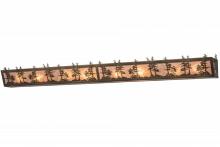 Meyda Yellow 159995 - 60"W Tall Pines Vanity Light