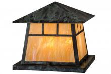Meyda Yellow 161316 - 16"Sq Stillwater Double Bar Mission Pier Mount