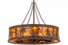 Meyda Yellow 161486 - 44"W Tamarack Chandel-Air