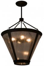 Meyda Yellow 161879 - 28" Wide Sutter Inverted Pendant