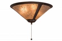 Meyda Yellow 162339 - 17" Wide Sutter Flushmount