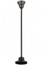 Meyda Yellow 162604 - 6.5" Wide Craftsman Brown on Brass 1 Light Pendant Hardware