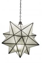 Meyda Yellow 162854 - 24"W Moravian Star Pendant