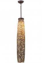 Meyda Yellow 163153 - 6.5"W Branches Mini Pendant