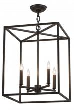 Meyda Yellow 163666 - 16" Square Kitzi Box Pendant