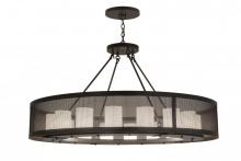 Meyda Yellow 165765 - 56" Wide Loxley Golpe 16 Light Chandelier