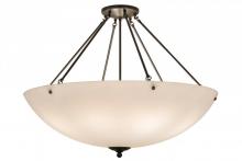 Meyda Yellow 166080 - 36"W Madison Inverted Pendant