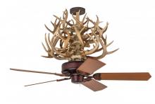Meyda Yellow 167253 - 52"W Antlers Whitetail Deer Meyda-Air