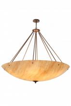 Meyda Yellow 167256 - 60"W Madison Inverted Pendant