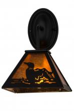 Meyda Yellow 167356 - 8" Wide Loon Wall Sconce