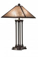 Meyda Yellow 167366 - 28" High Sutter Table Lamp