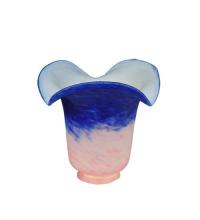 Meyda Yellow 16738 - 5.5"W Fluted Pink and Blue Shade