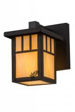 Meyda Yellow 168890 - 5"W Hyde Park Double Bar Mission Solid Mount Wall Sconce