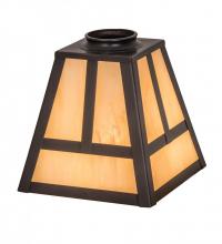 Meyda Yellow 169073 - 6"Sq "T" Mission Shade