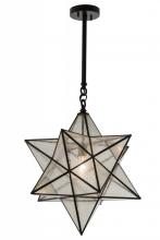 Meyda Yellow 169078 - 18"W Moravian Star Pendant