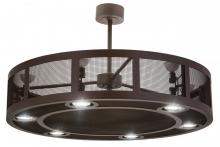 Meyda Yellow 169667 - 48"W Paloma Golpe Chandel-Air