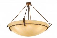 Meyda Yellow 169834 - 48"W Covina Inverted Pendant