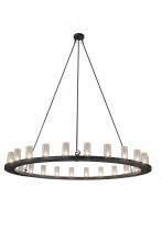 Meyda Yellow 169996 - 72" Wide Loxley 24 Light Chandelier