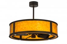 Meyda Yellow 170441 - 37" Wide Smythe Craftsman Chandel-Air