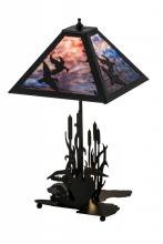 Meyda Yellow 170687 - 21" High Ducks in Flight W/Lighted Base Table Lamp