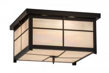 Meyda Yellow 171308 - 17"Sq Mission Flushmount