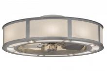 Meyda Yellow 172364 - 44" Wide Smythe Craftsman Chandel-Air