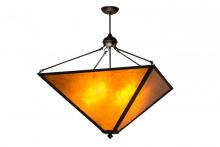 Meyda Yellow 172385 - 30"Sq Mission Prime Inverted Pendant