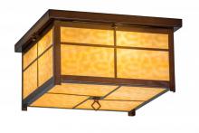 Meyda Yellow 173618 - 17"Sq Mission Flushmount