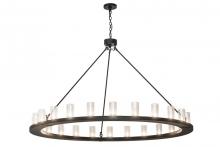 Meyda Yellow 173625 - 72" Wide Loxley 24 Light Chandelier