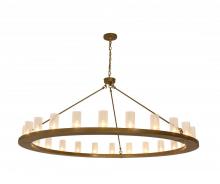 Meyda Yellow 174459 - 72" Wide Loxley 24 Light Chandelier
