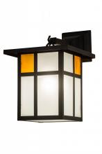 Meyda Yellow 175280 - 9"W Hyde Park Wall Sconce
