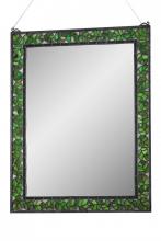 Meyda Yellow 178016 - 28"W X 36"H Oak Leaf Mirror