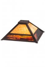 Meyda Yellow 178900 - 17"Sq Mission Prime Shade