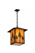 Meyda Yellow 179594 - 16"Sq Great Pines Pendant