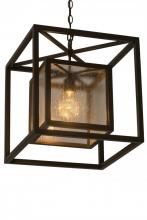 Meyda Yellow 179889 - 16"Sq Kitzi Box Pendant