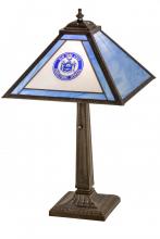 Meyda Yellow 180399 - 22"H Personalized Corrections Table Lamp
