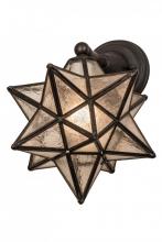 Meyda Yellow 180419 - 10"W Moravian Star Wall Sconce